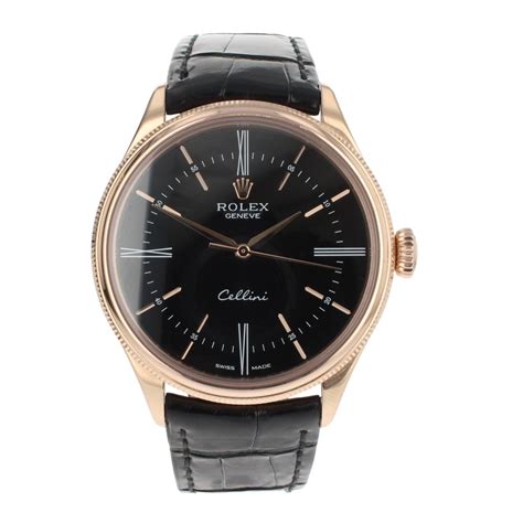 rolex cellini zwart|Rolex cellini used.